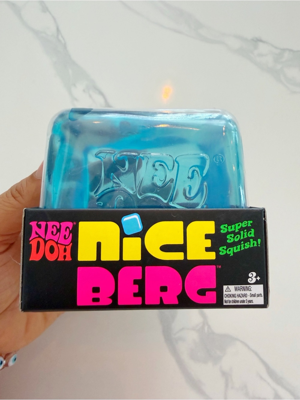XL NeeDoh Squishy Nice Berg 🧊 Rare Viral SOLD OUT  NEW